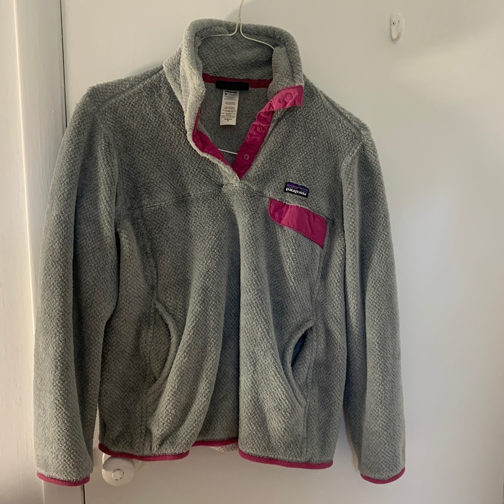 Grey Patagonia Fleece